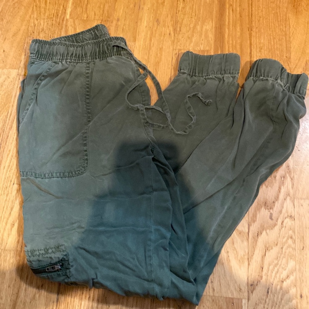 Nicole Miller Green Army Pants | XS